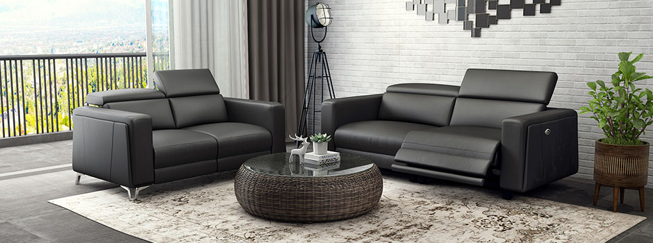Sofa Collection 1 2 3 Seater Leather Sofas